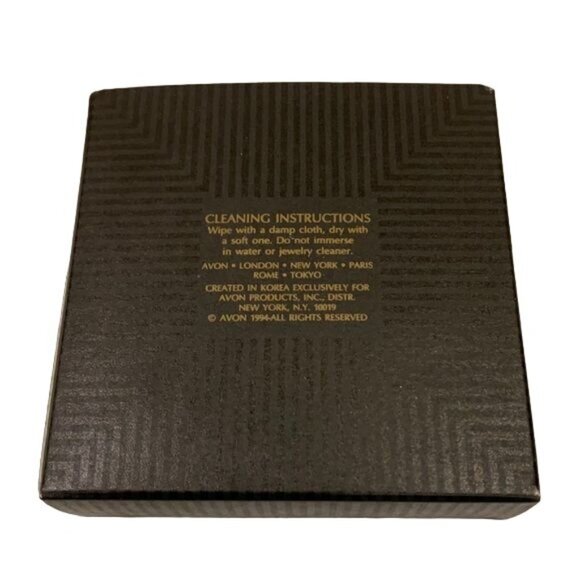 Vintage Avon Pearly Pastel Necklace Opalescent Beaded Chain Long 1994 - Picture 9 of 9